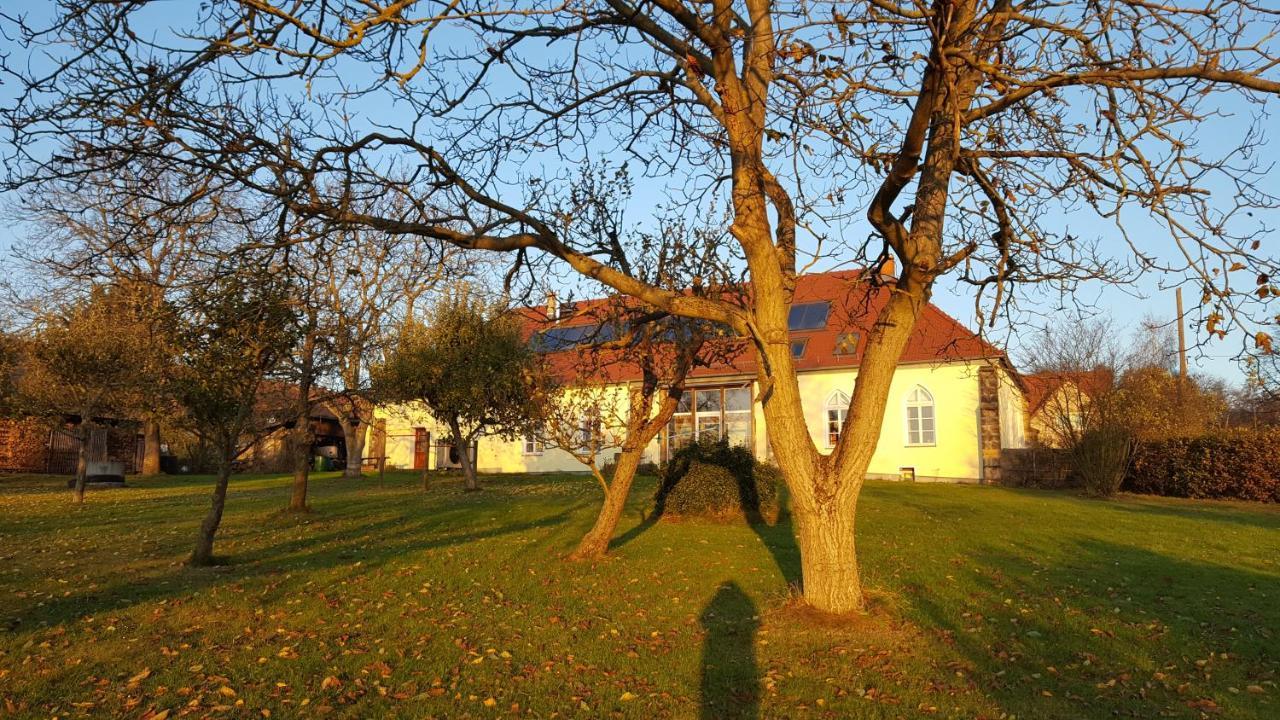 Ferienwohnung Rittergut Rossendorf Dresda Esterno foto